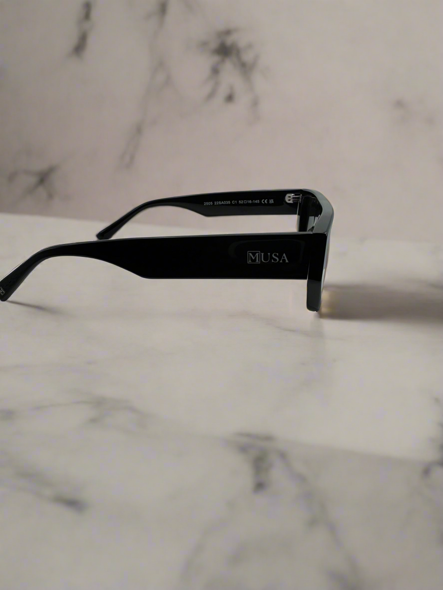 Obuasi Black Luxury Sunglasses