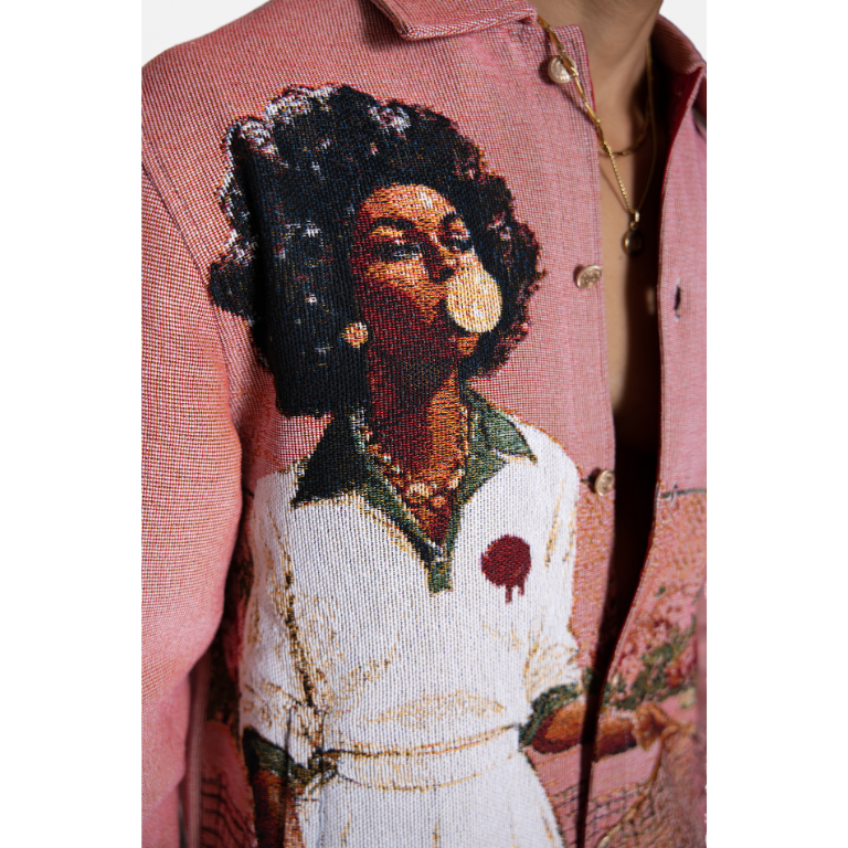 HANKINS PARK TENNIS "LADY in BLOOM"/SALMON SET