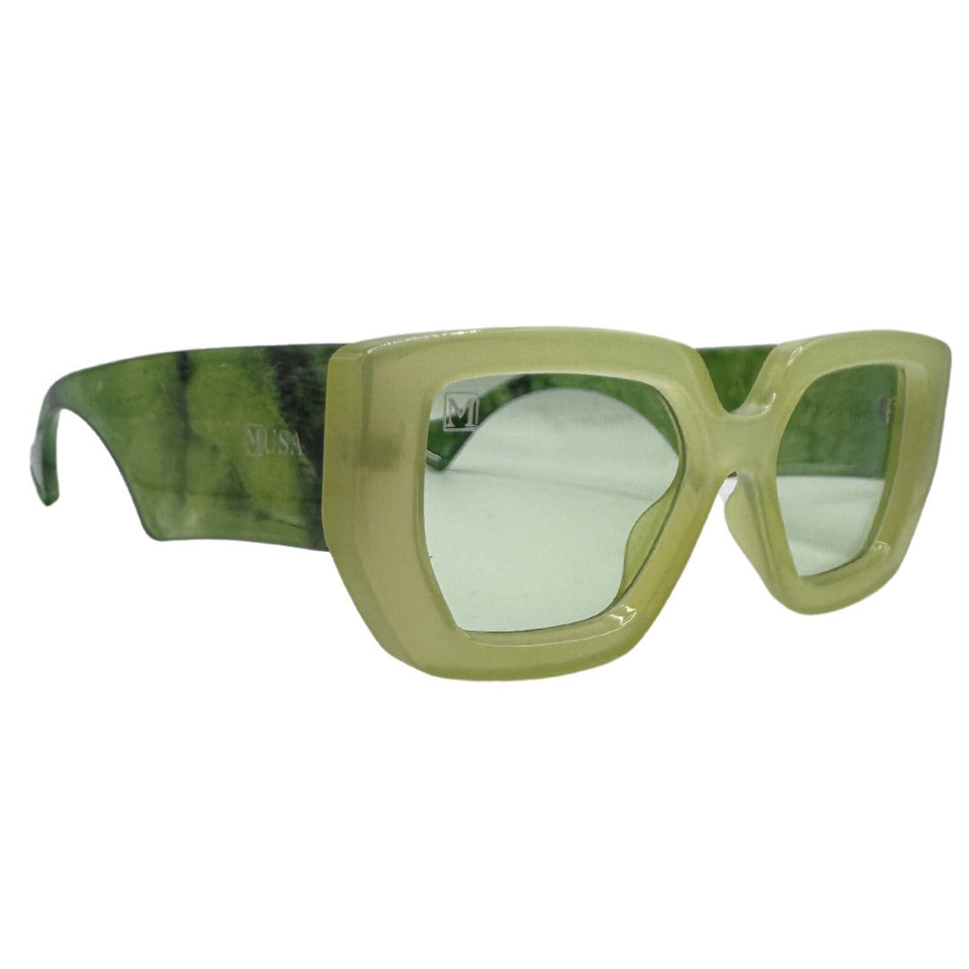 Freetown Green Marble Sunglasses