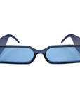 Cape Town Blue Rectangle Sunglasses