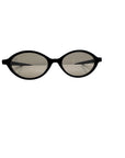 Hargeisa Oval Black Sunglasses