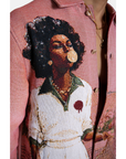 HANKINS PARK TENNIS "LADY in BLOOM"/SALMON SET