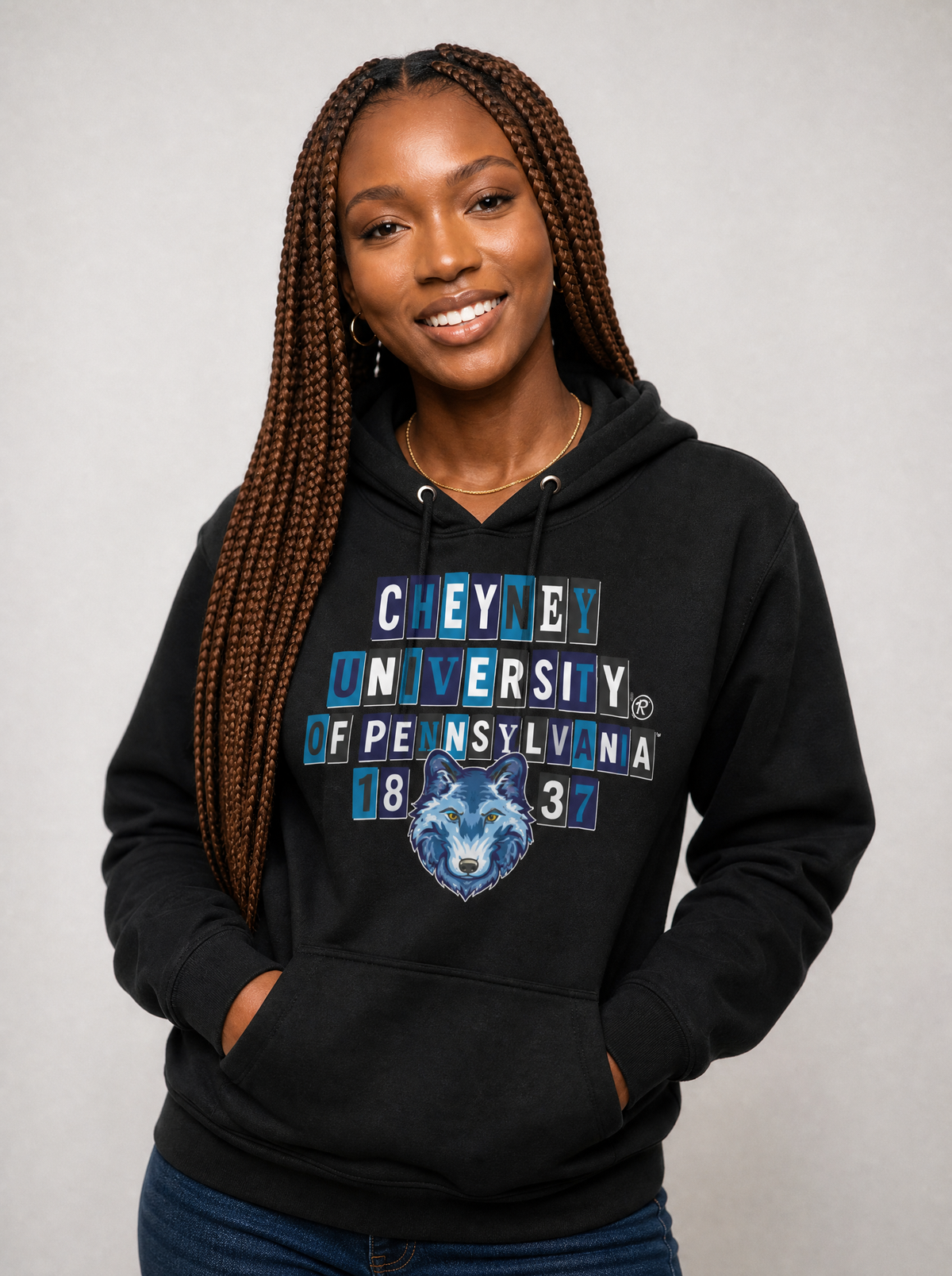 Cheyney University of Pennsylvania - Collage Hoodie