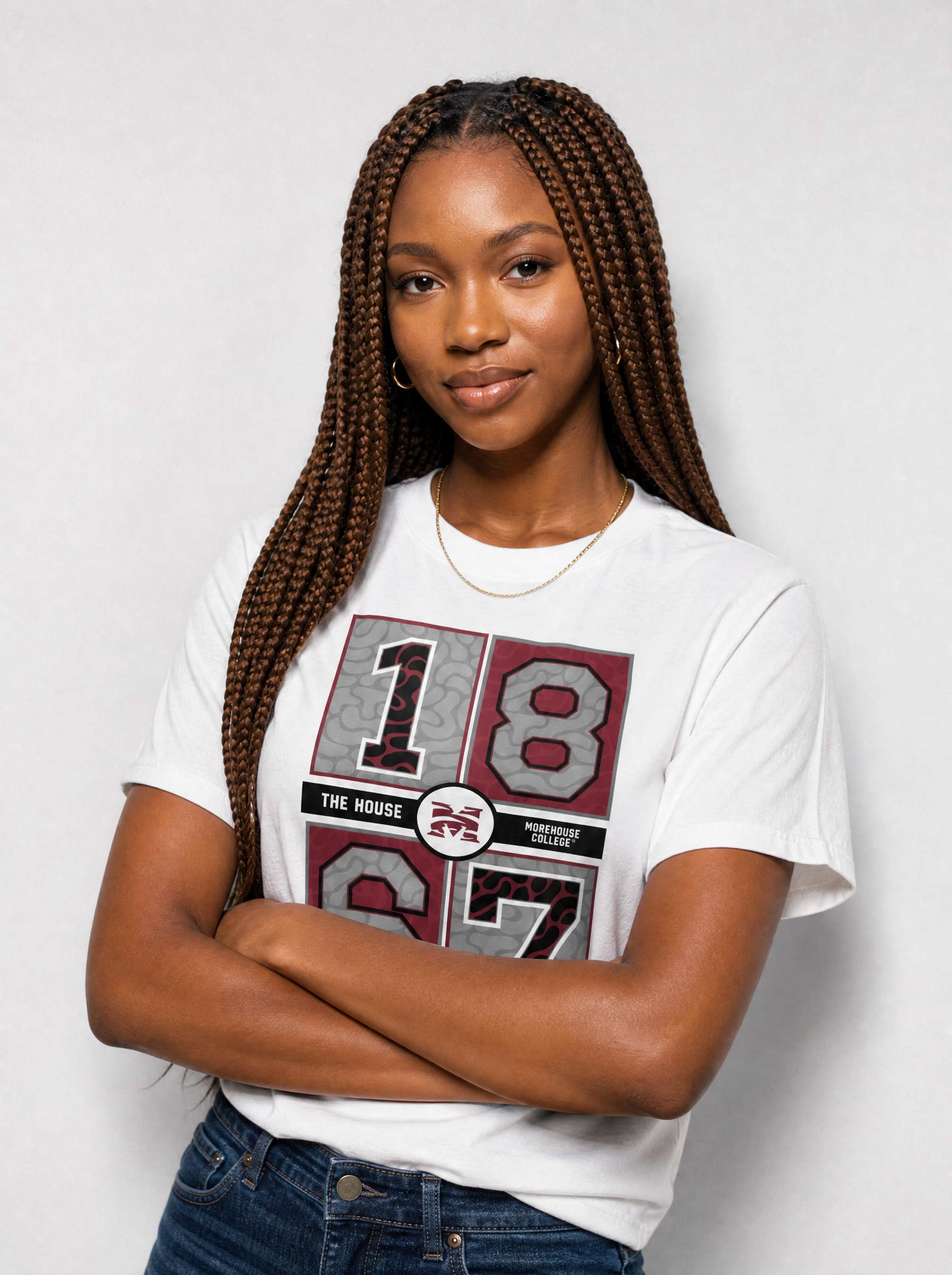 Dungeon Forward - The Yard History - Morehouse College - Concrete Date Tee
