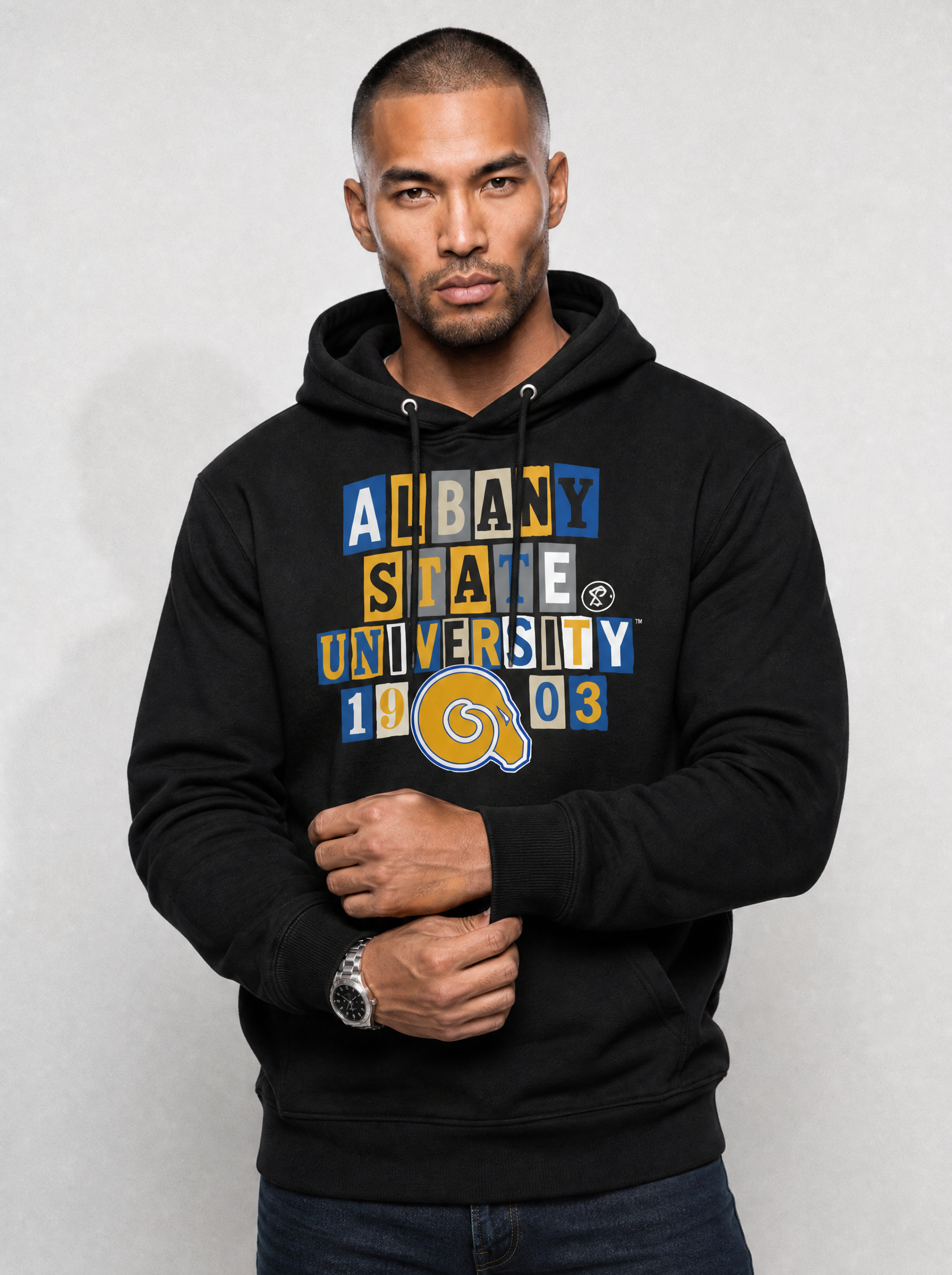 Albany State University - Collage Hoodie