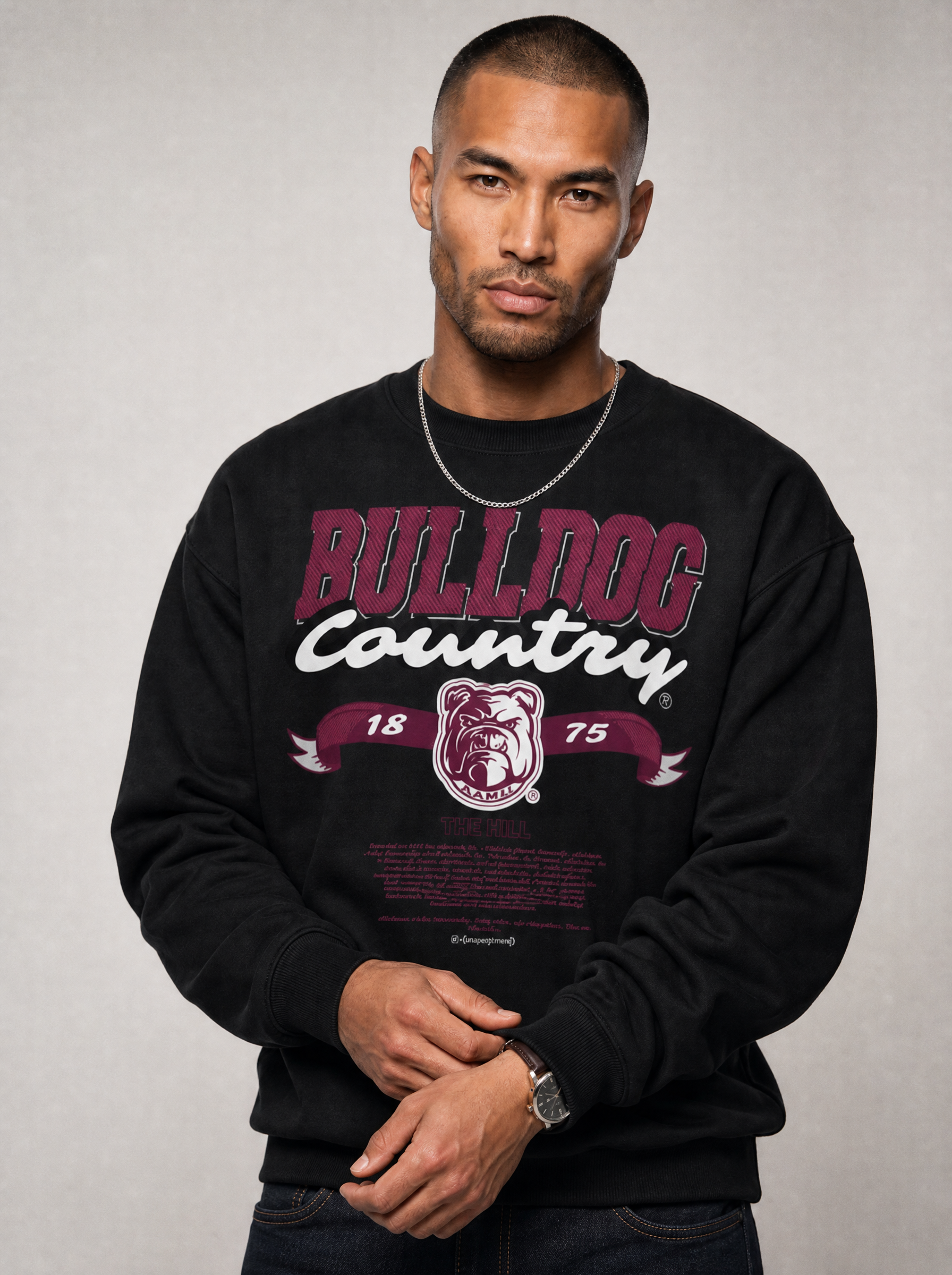 Dungeon Forward - Alabama A&amp;M University - Bulldog Country - Classic Sweatshirt