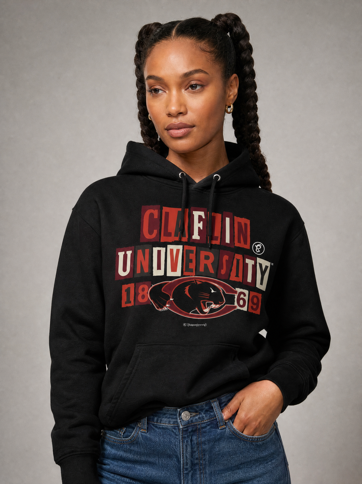Claflin University - Collage Hoodie