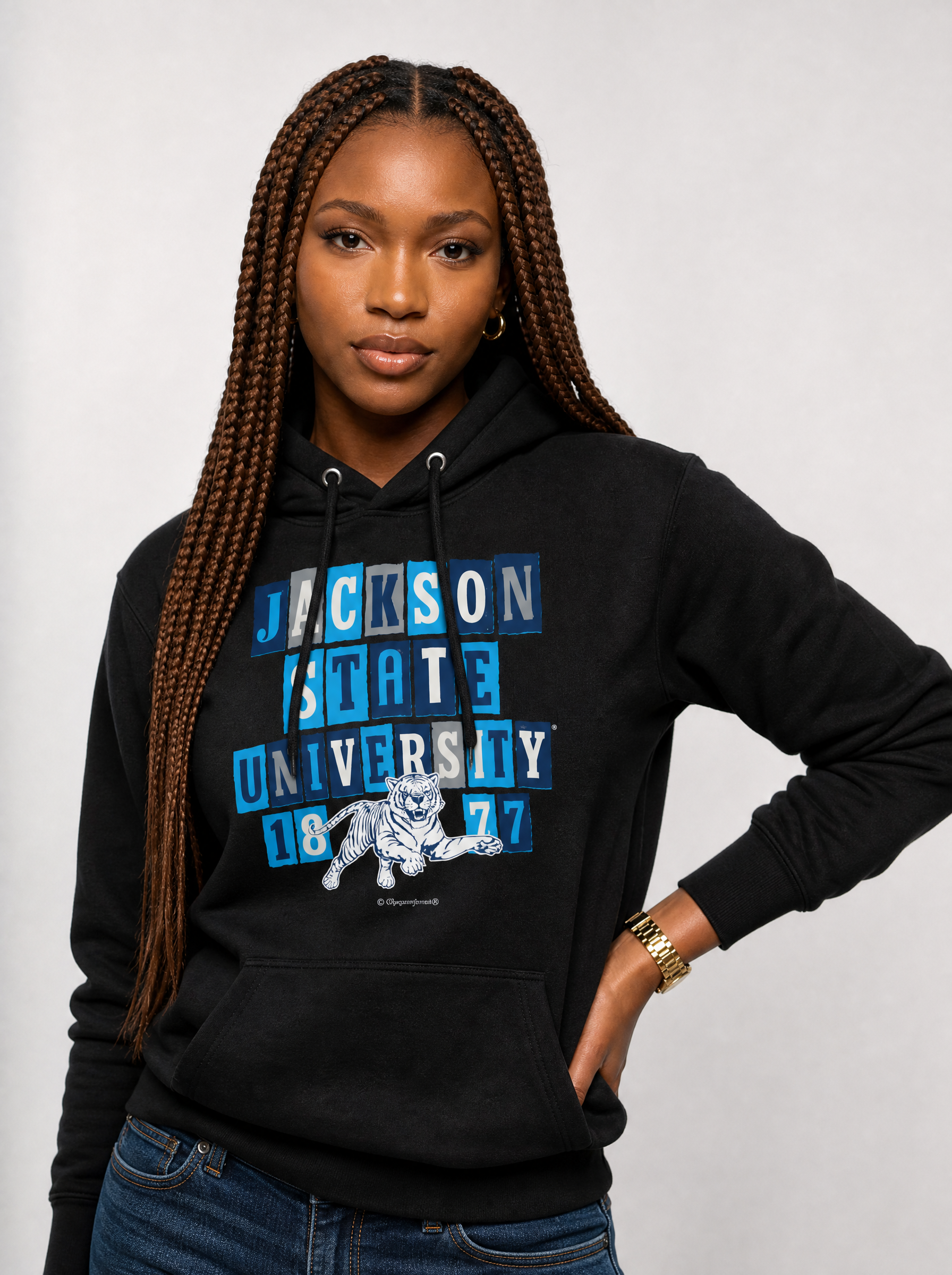 Jackson State University - Collage Hoodie
