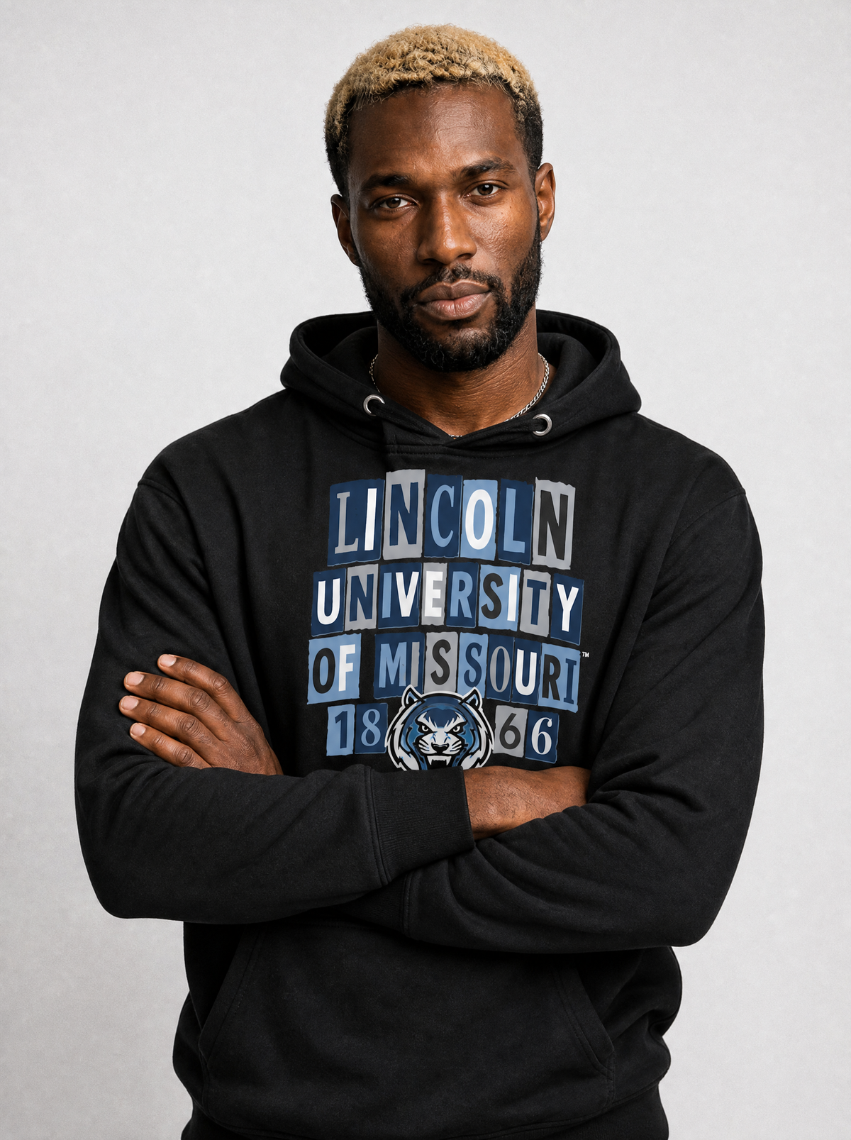 Lincoln University of Missouri - Collage Hoodie