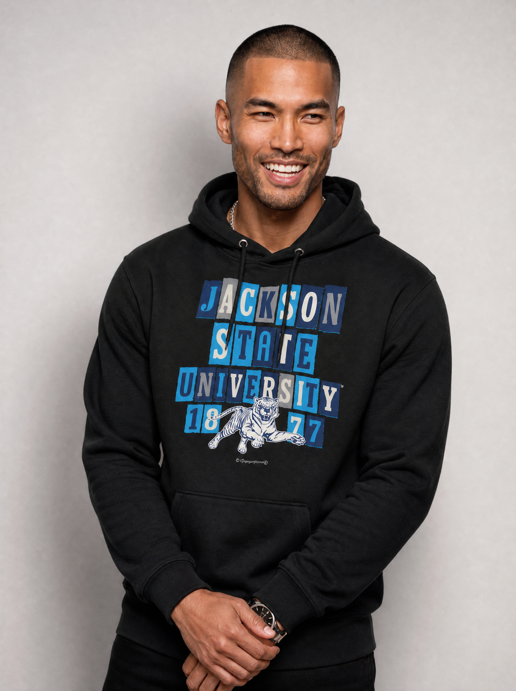 Jackson State University - Collage Hoodie