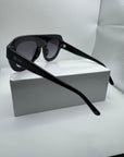 Bekwai Premium Black Acetate Sunglasses