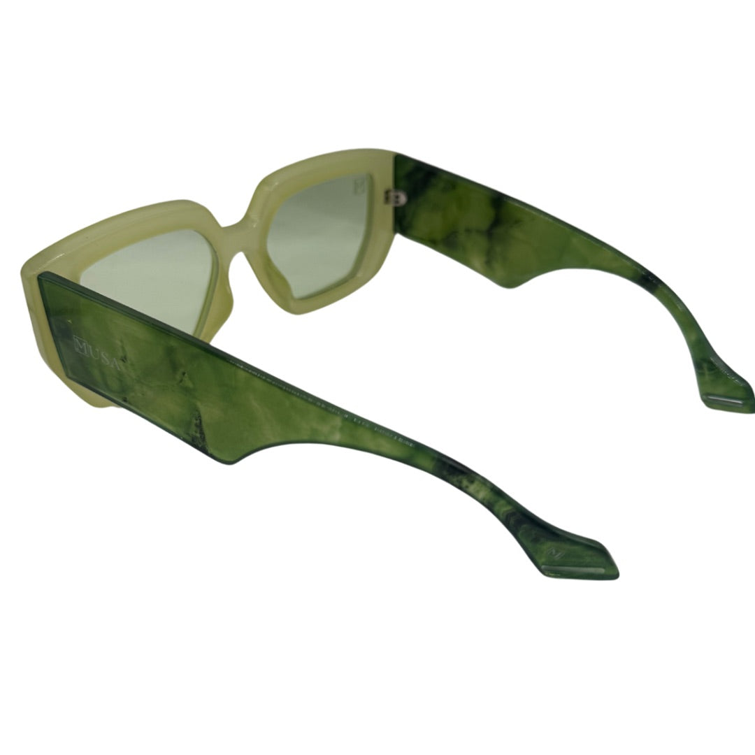 Freetown Green Marble Sunglasses