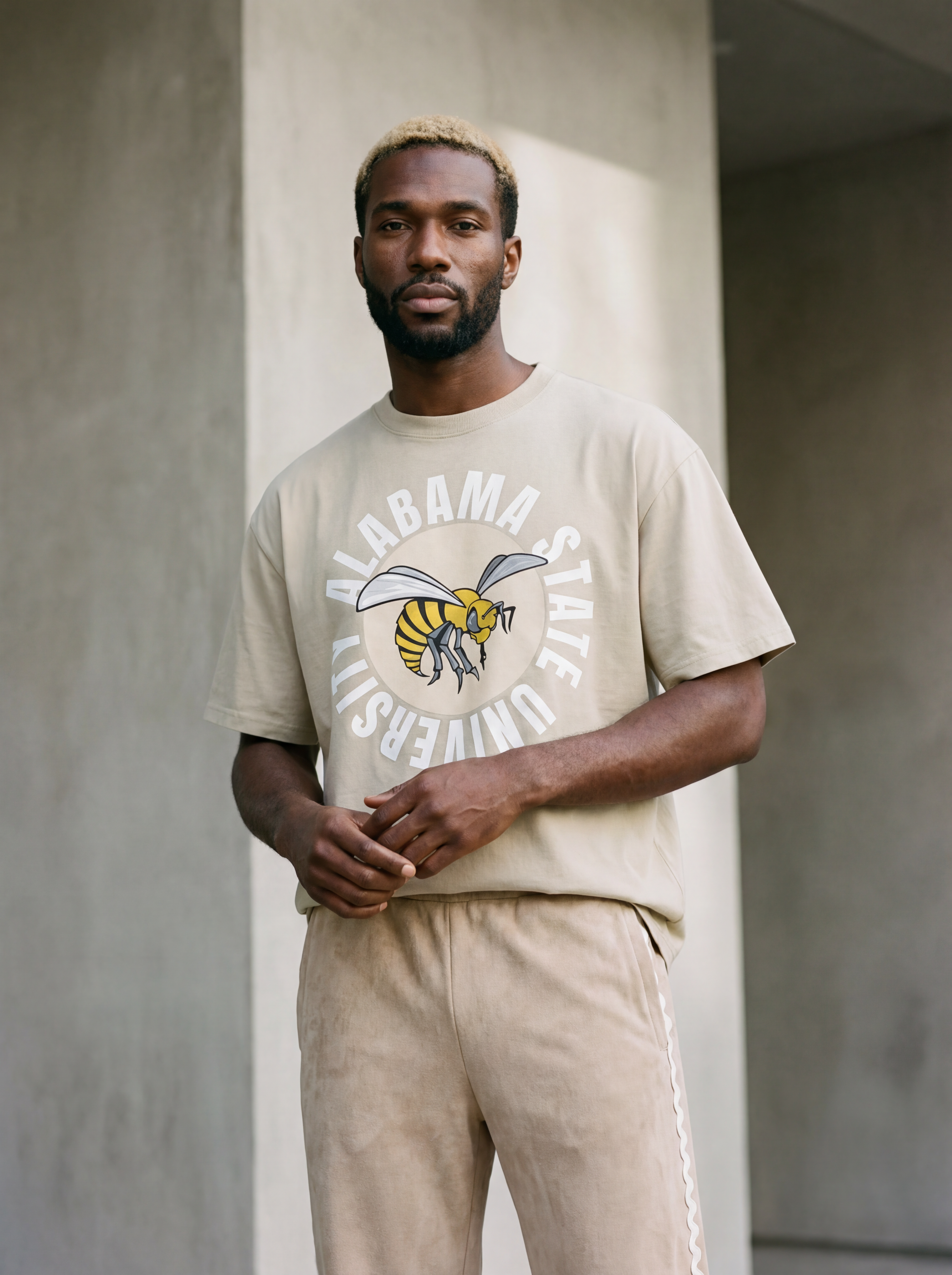 Dungeon Forward - The Yard Essentials - Alabama State University - Full Circle Oversized T-Shirt