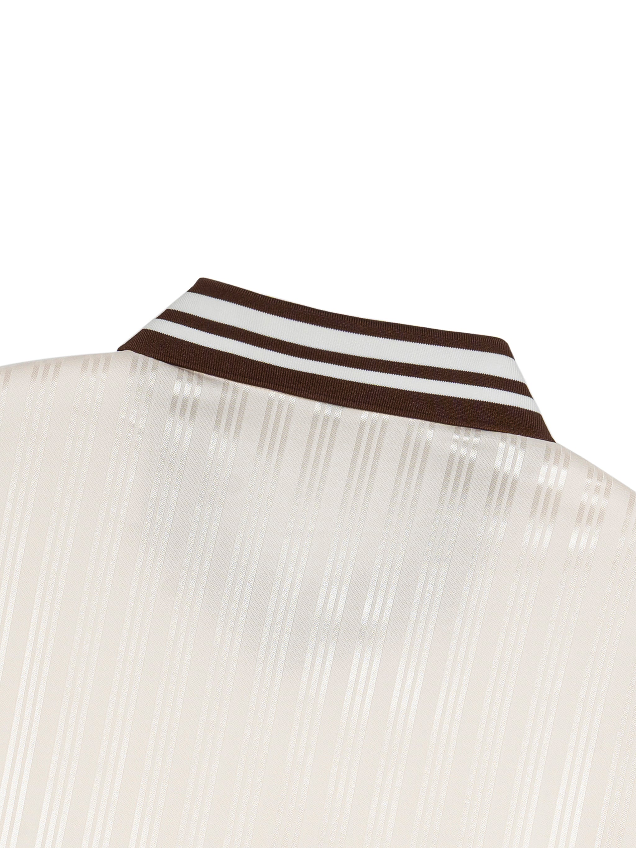 KM STRIPED SOCCER JERSEY / CREAM