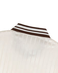 KM STRIPED SOCCER JERSEY / CREAM