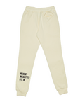 NEVER FIT in JOGGER / BUTTERCREAM