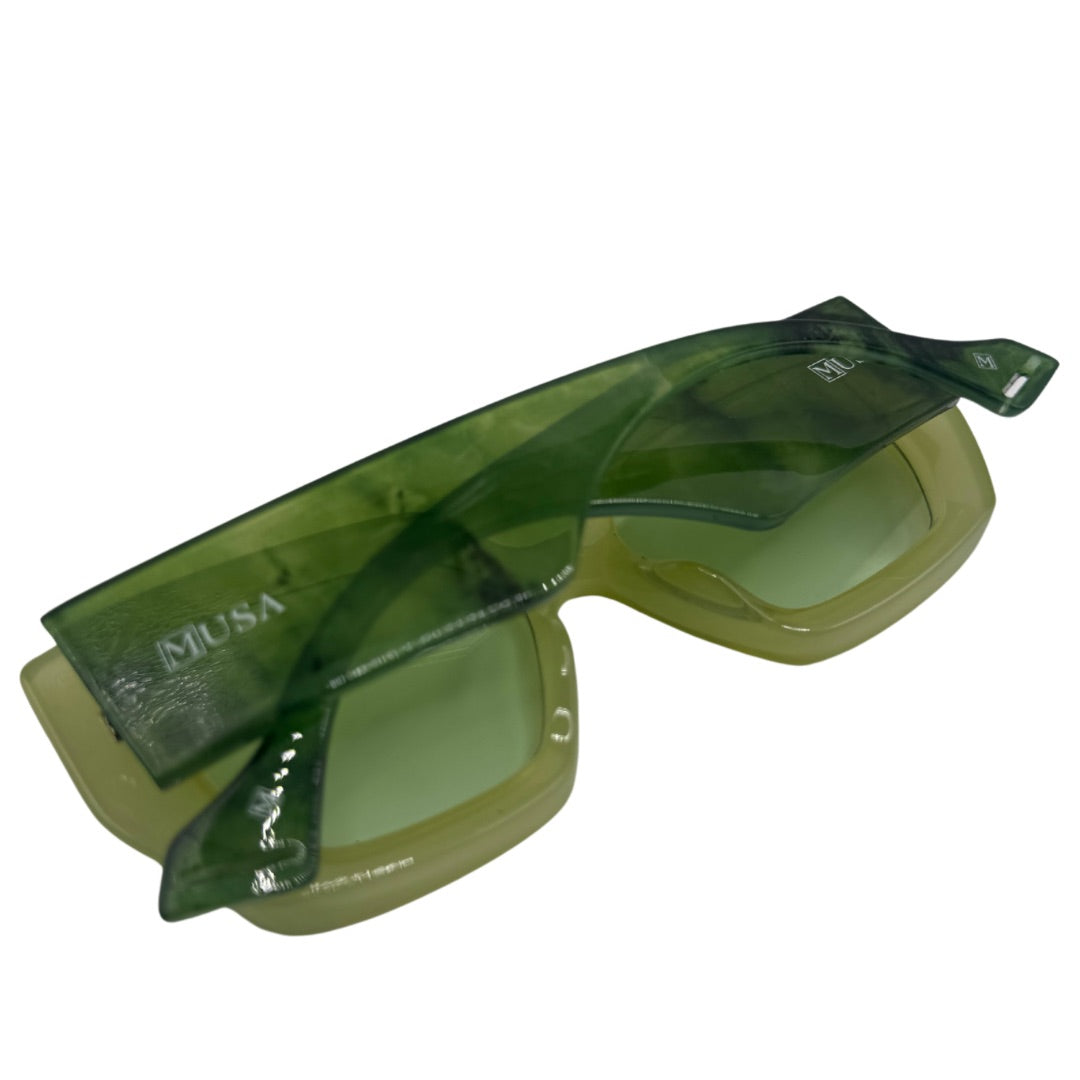 Freetown Green Marble Sunglasses