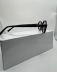 Hargeisa Oval Black Sunglasses