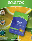 Soultox FOCUS Lion's Mane Mushroom Gummies