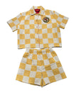 WORLD CUP "CHAMPION " SHORT SET/ GOLDEN YELLOW
