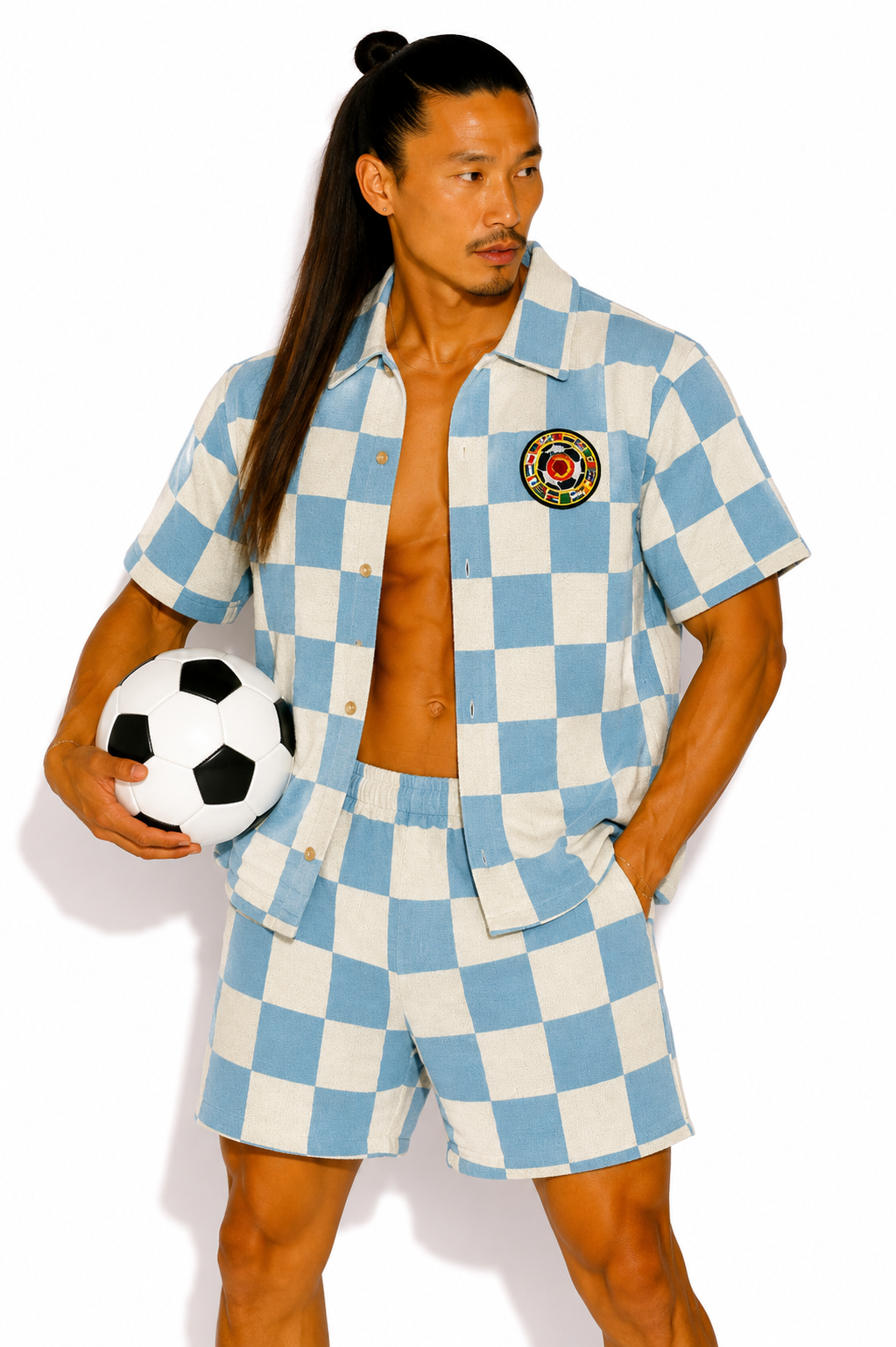 WORLD CUP "CHAMPION " SHORT SET/ BLUE