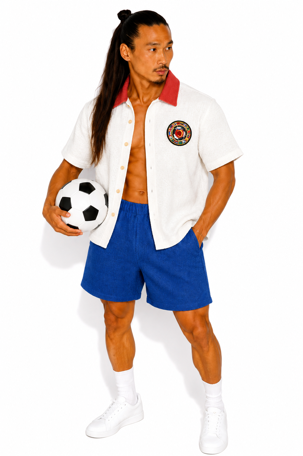 WORLD CUP "LINEAGE" SHORT SET/ RED,WHITE &amp; BLUE