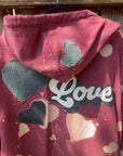 Love Upcycled Hoodie