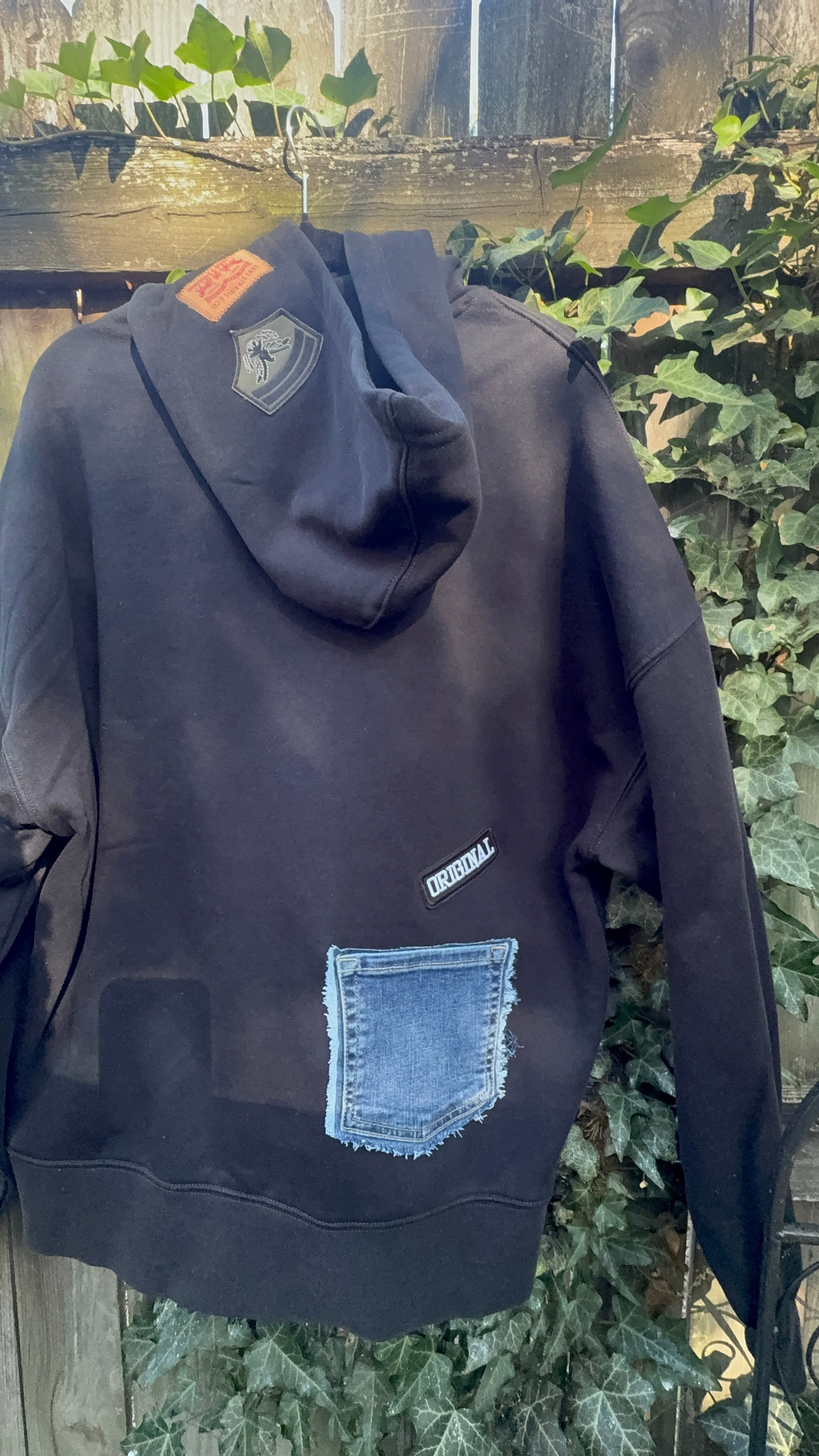 Love Upcycled Hoodie