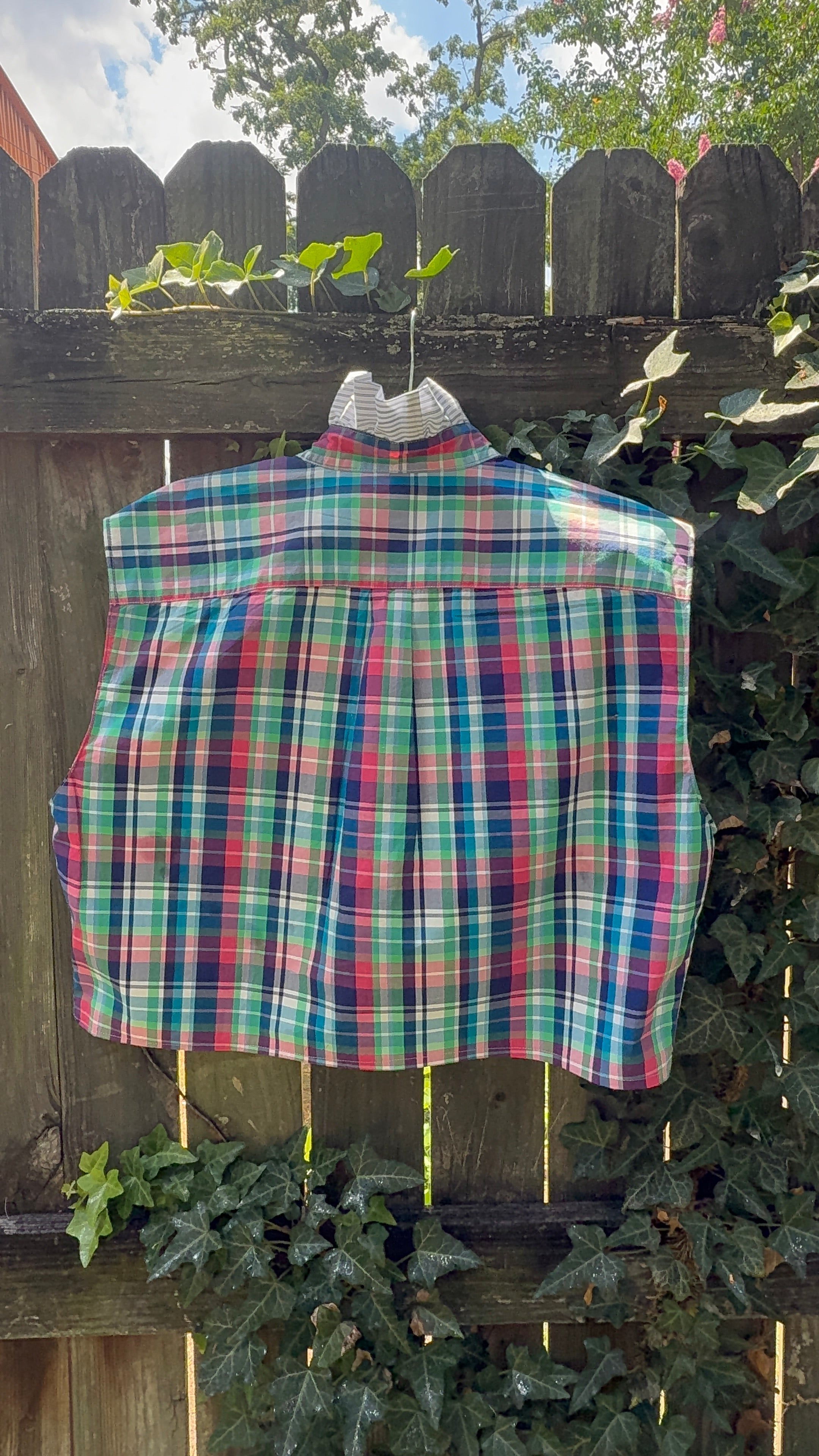 Ruffled Button Up