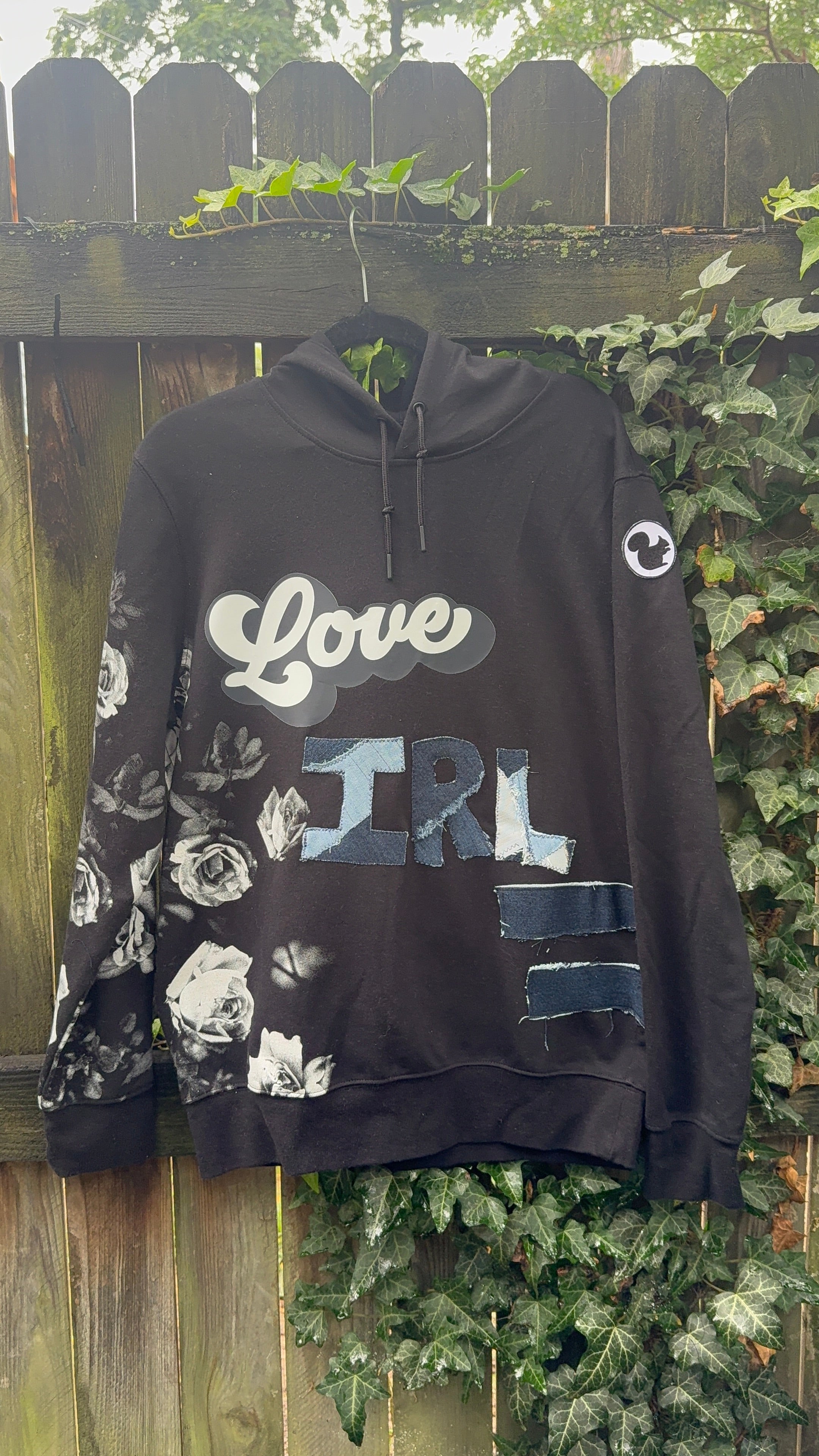 Love Upcycled Hoodie