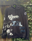 Love Upcycled Hoodie