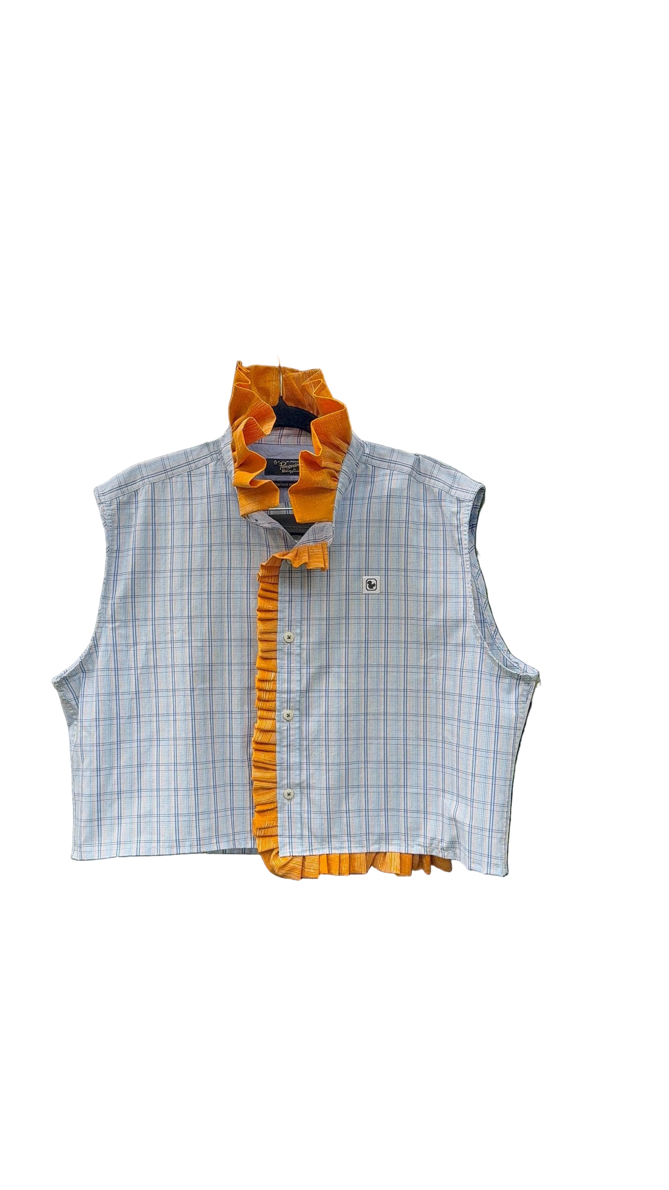 Ruffled Button Up