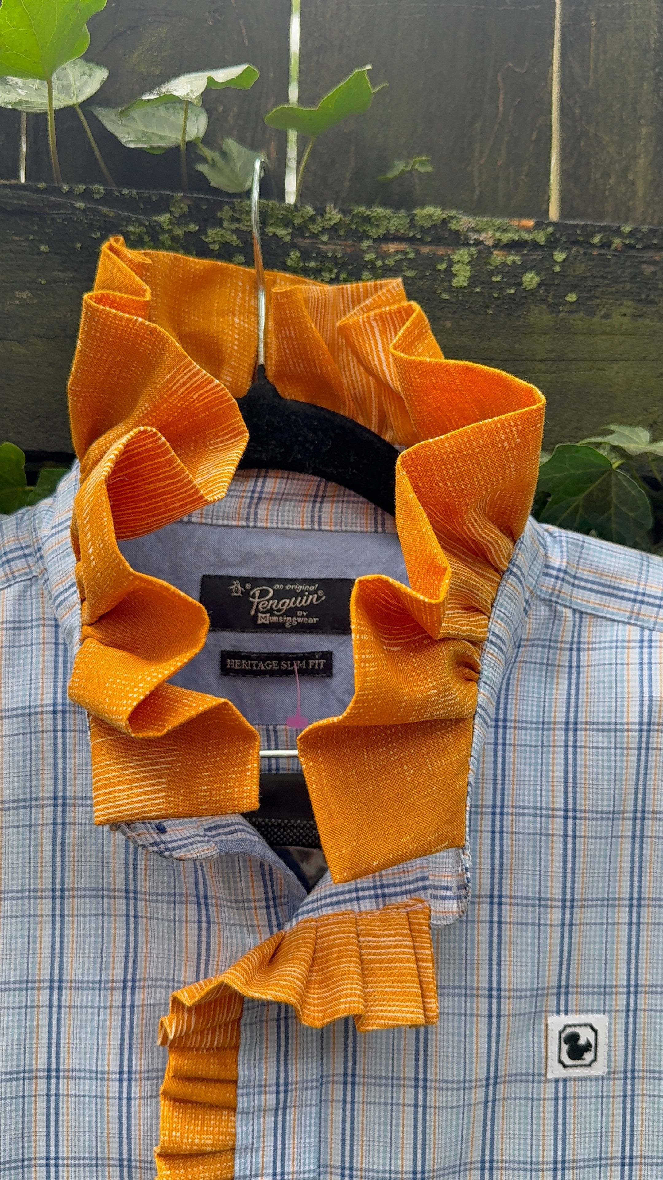 Ruffled Button Up
