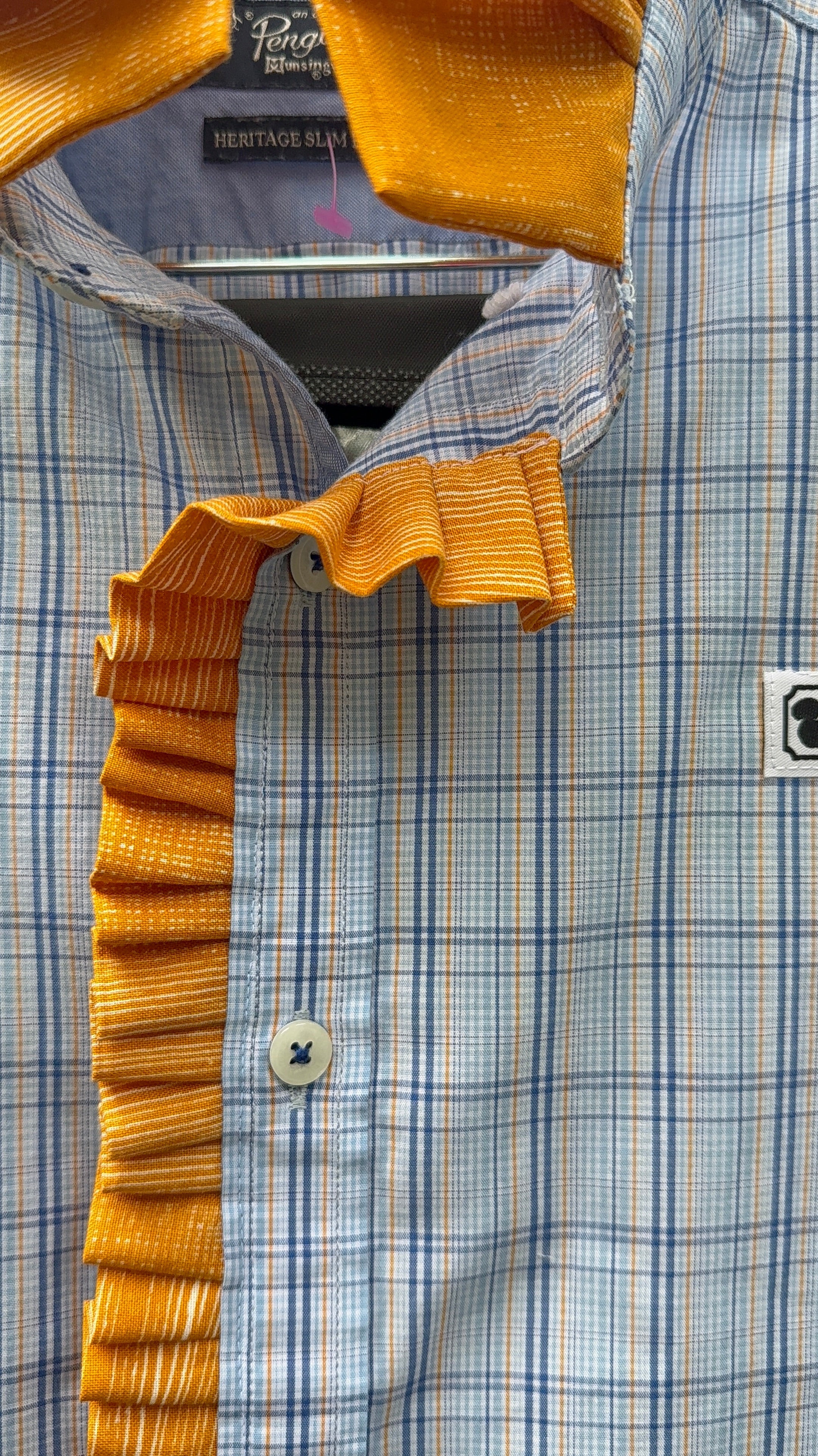 Ruffled Button Up