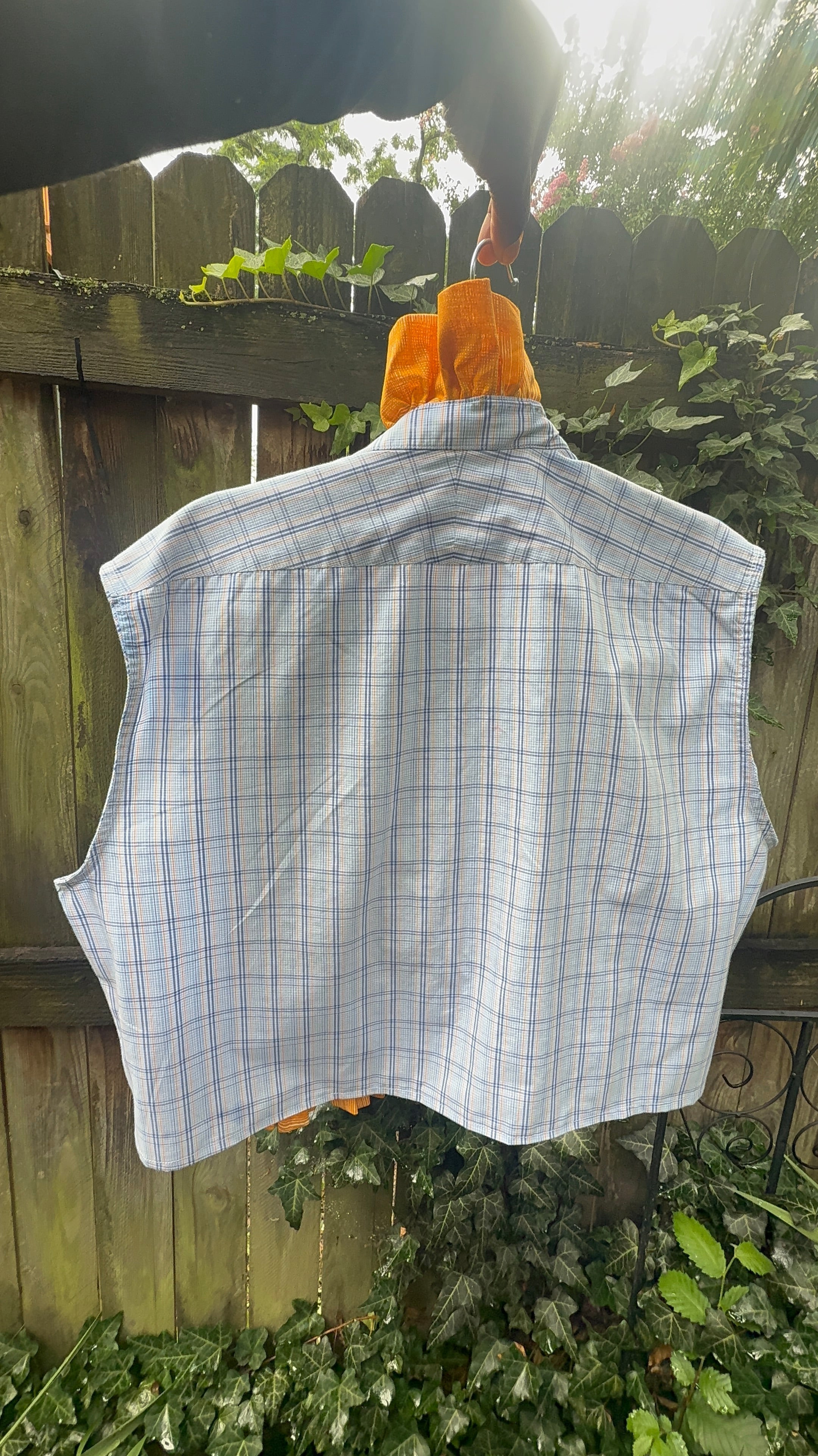 Ruffled Button Up