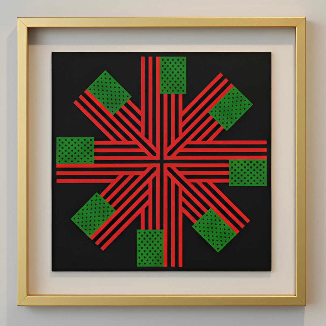 *United + All Flags in AmericanFlagRemix® Limited Edition Print - Two Sizes