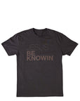 Limited Edition | Jesus Be Knowin' Chocolate on Chocolate Brown Print Tee