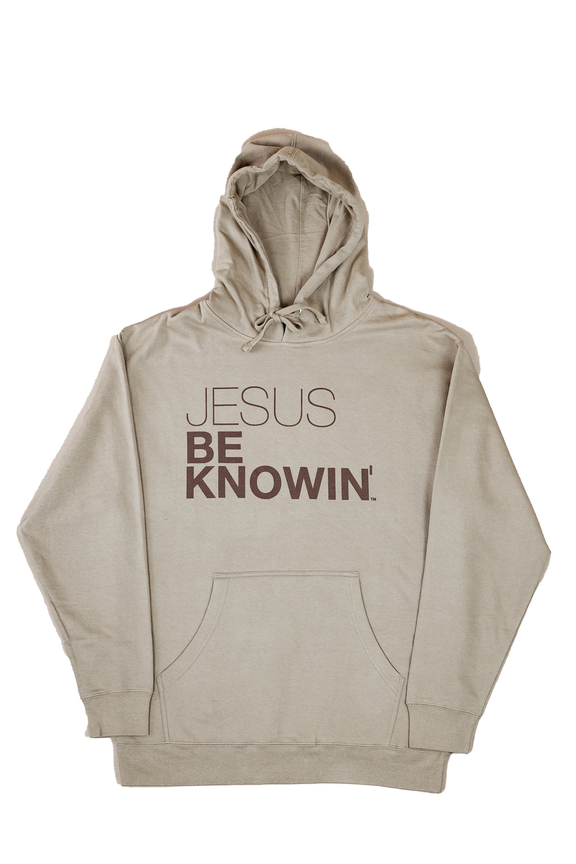 Limited Edition | Jesus Be Knowin' Caramel + Chocolate Brown Print Hoodie