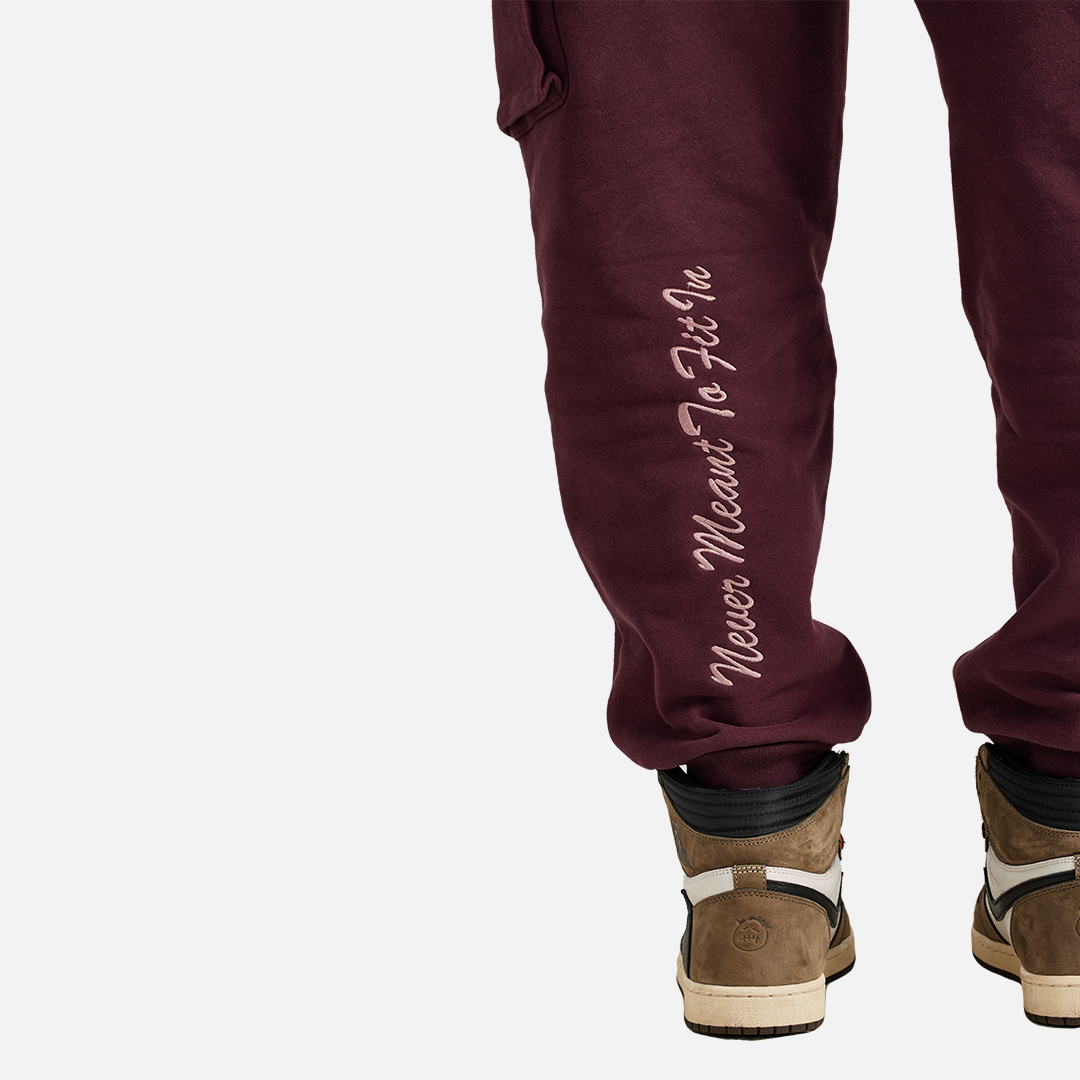 &quot;LOVE LETTERS&quot; W. CARGO JOGGER PANTS