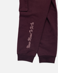 "LOVE LETTERS" W. CARGO JOGGER PANTS