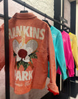 HANKINS PARK "LADY in BLOOM" SHORT SET "SALMON"