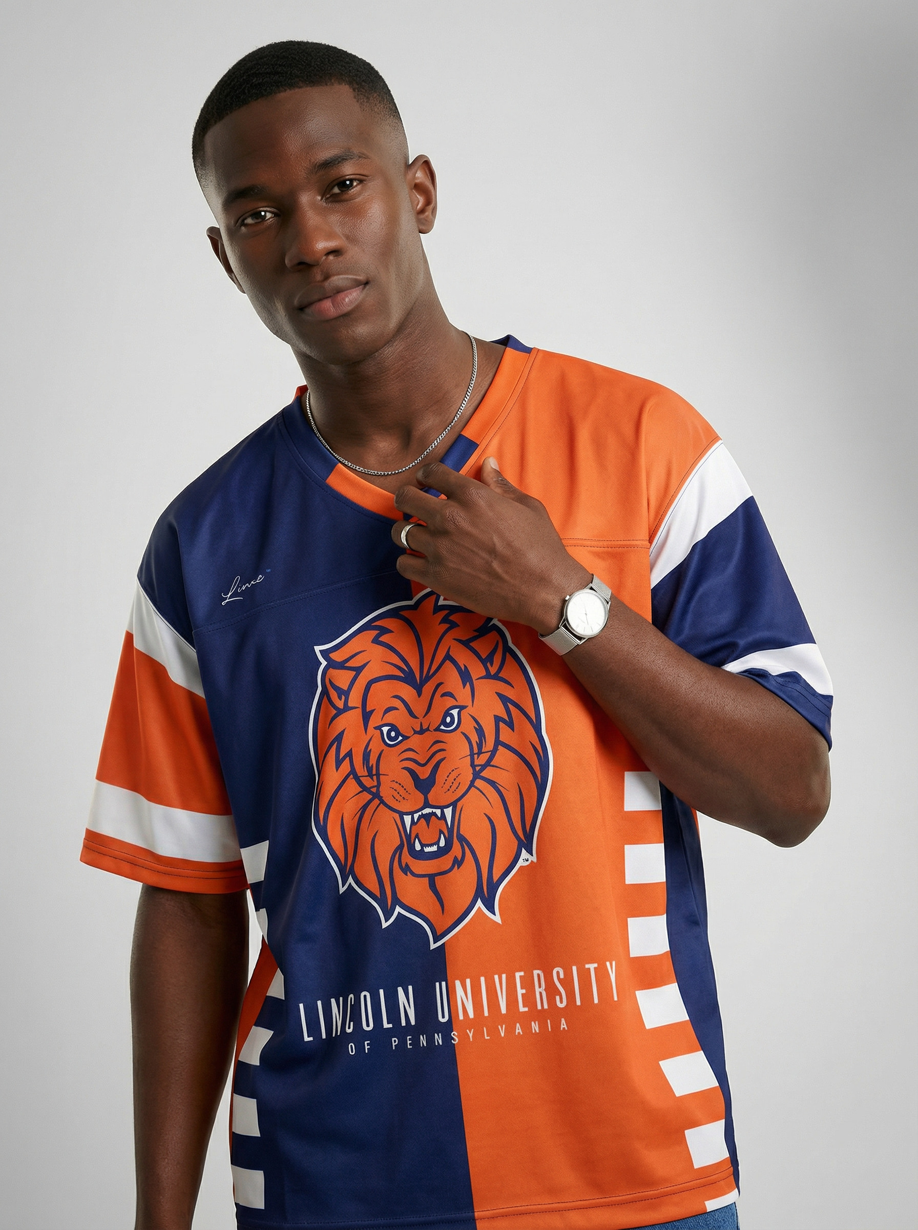 Lincoln University of Pennsylvania - Phenom HBCU Box Football Jersey