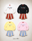 “OAK BLUFFS SIGNATURE SWEATER” PINK