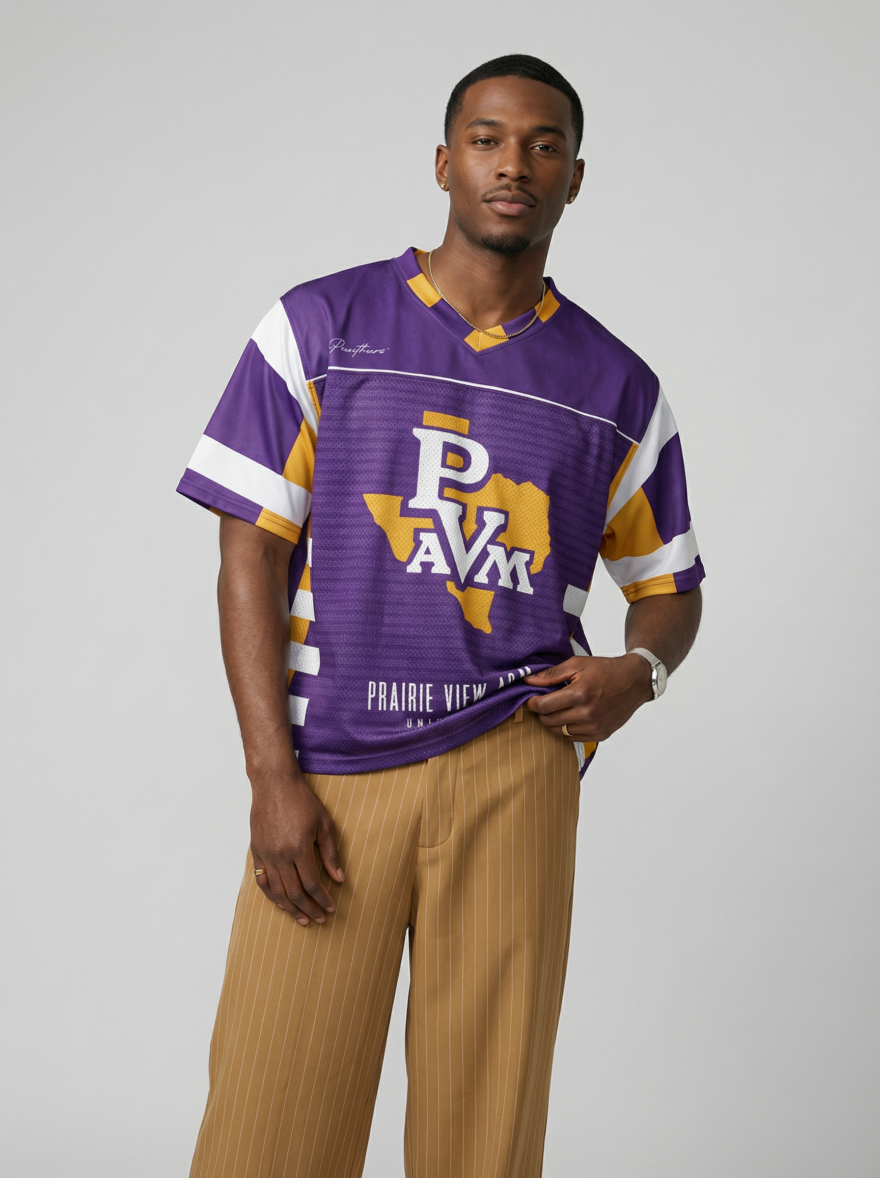 Prairie View A&amp;M University - Phenom HBCU Box Football Jersey