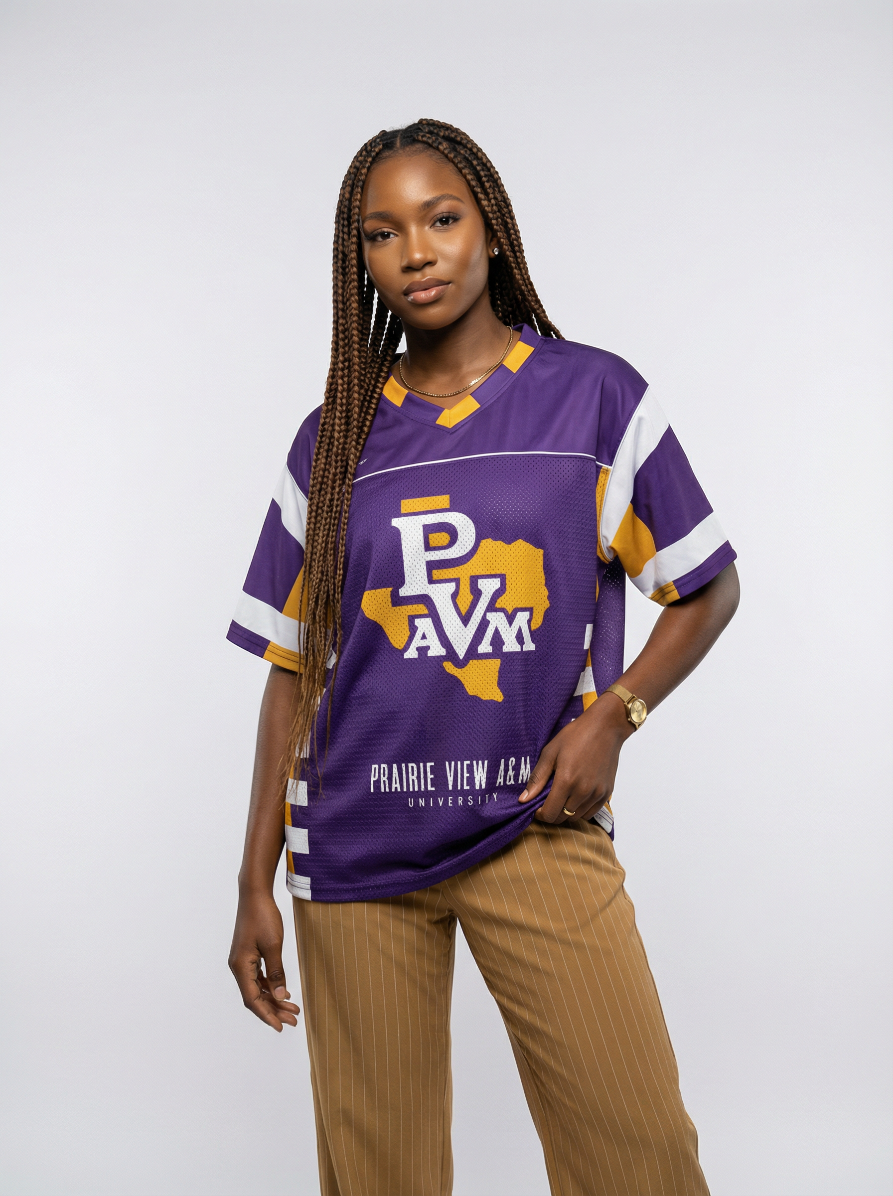 Prairie View A&amp;M University - Phenom HBCU Box Football Jersey