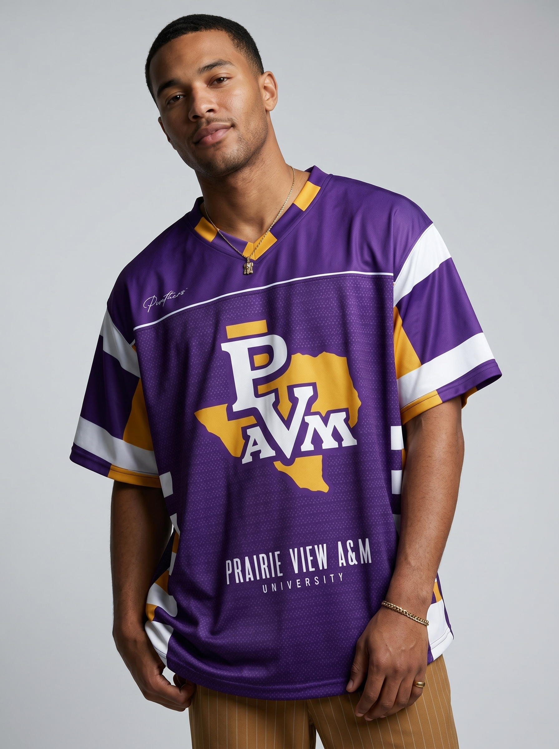 Prairie View A&amp;M University - Phenom HBCU Box Football Jersey