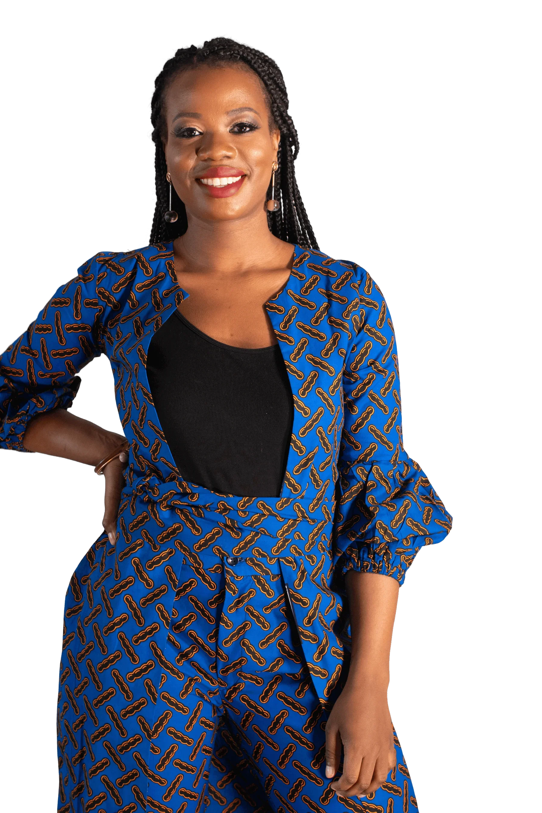 Royalty Ankara Kimono (Long)