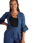 Royalty Ankara Kimono (Long)