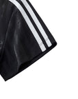 KM STRIPED SOCCER JERSEY / BLACK