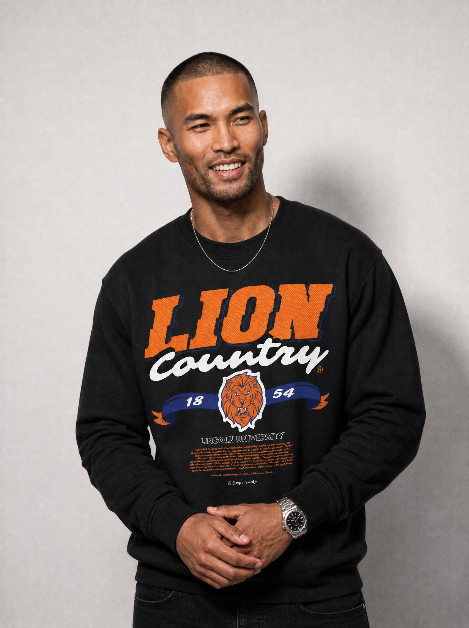Dungeon Forward - Lincoln University (PA) - Lion Country - Classic Sweatshirt